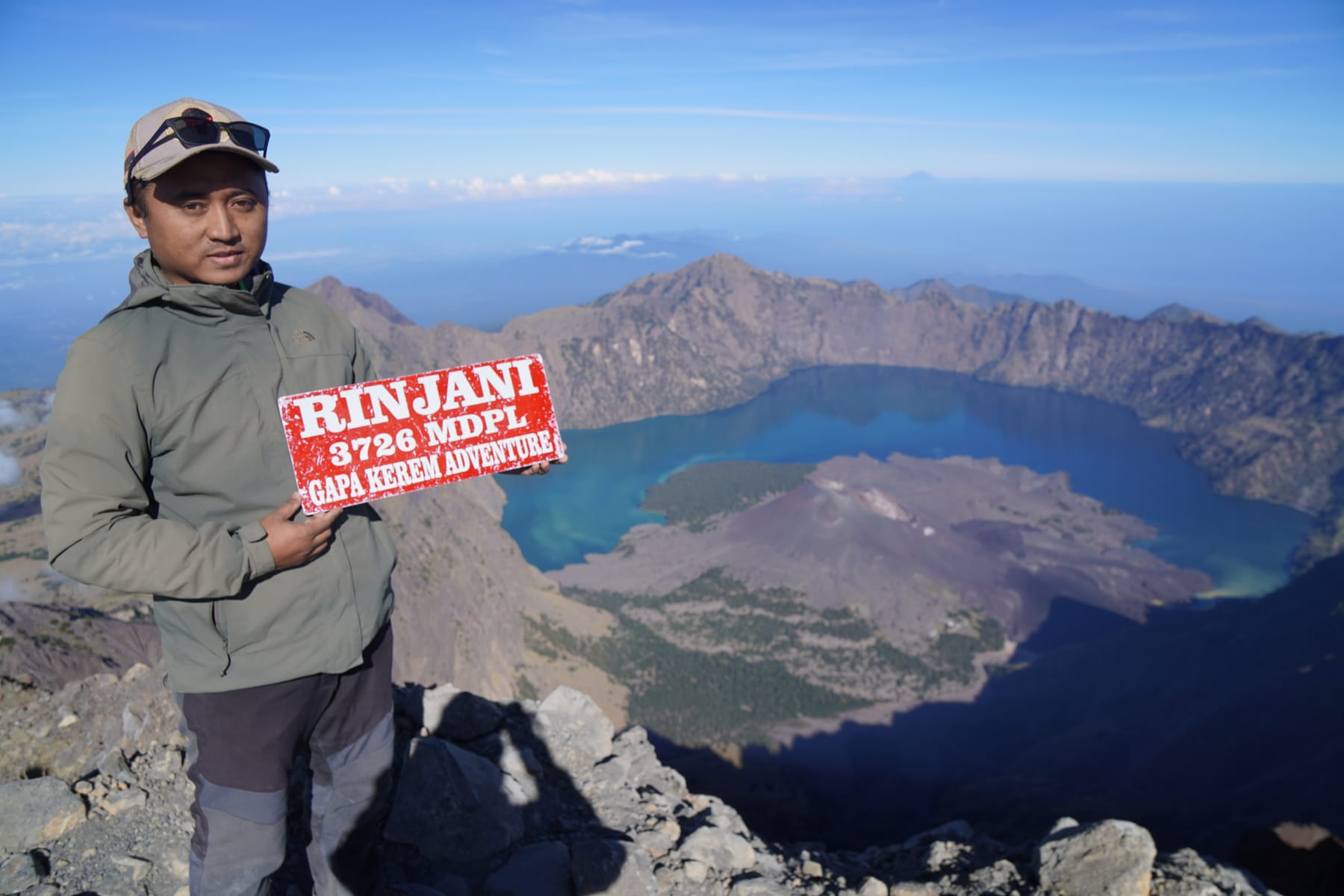 Puncak Rinjani 3.726 mdpl